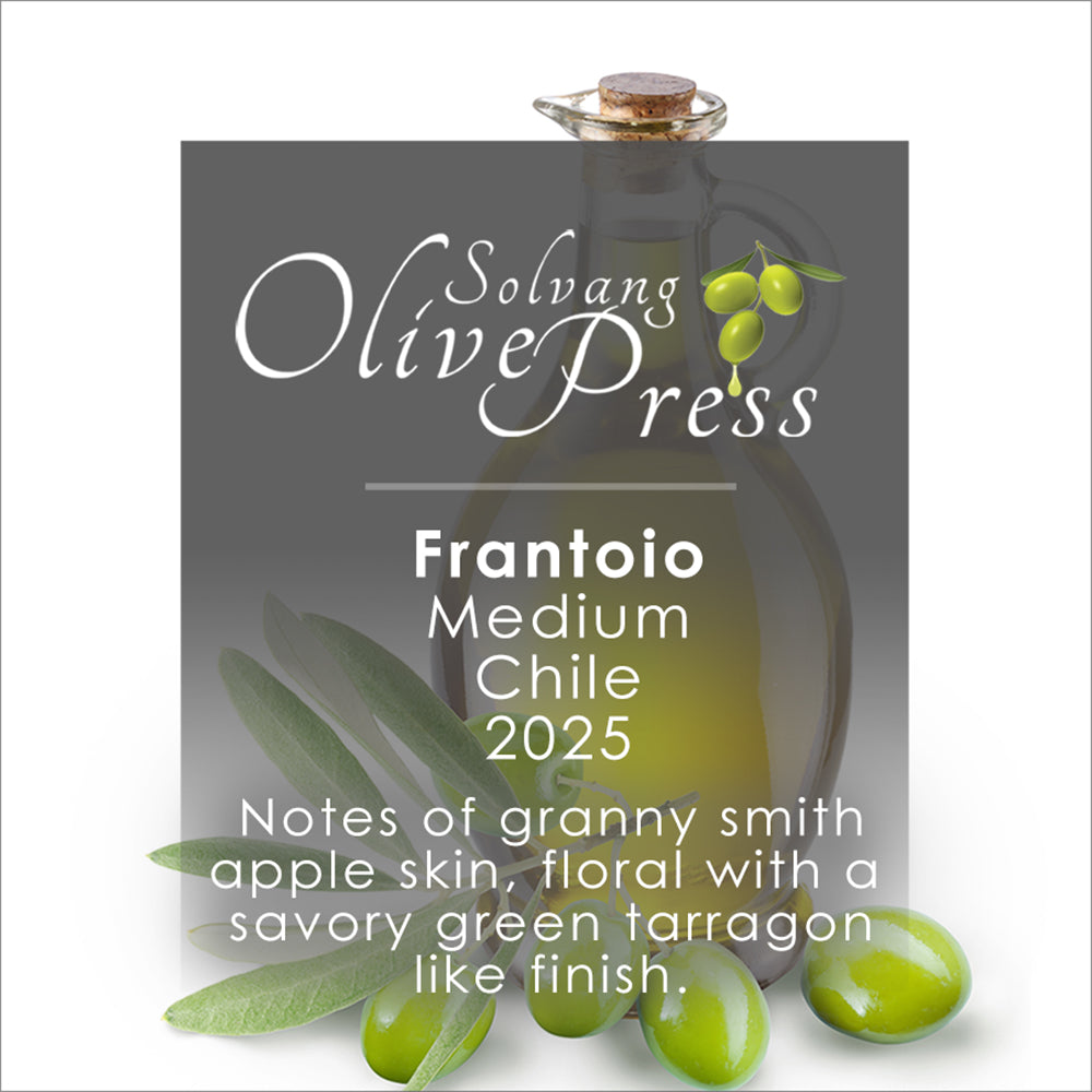 Frantoio Premium Extra Virgin Olive Oil, Medium Intensity