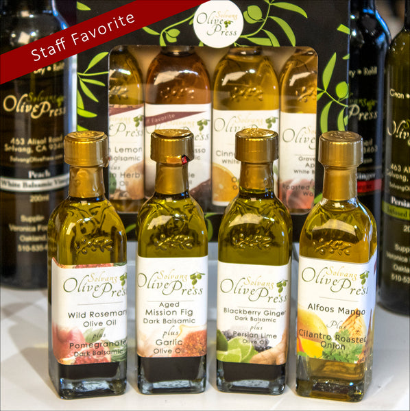 Savory Set of 4 x 60 ML Solvang Olive Press