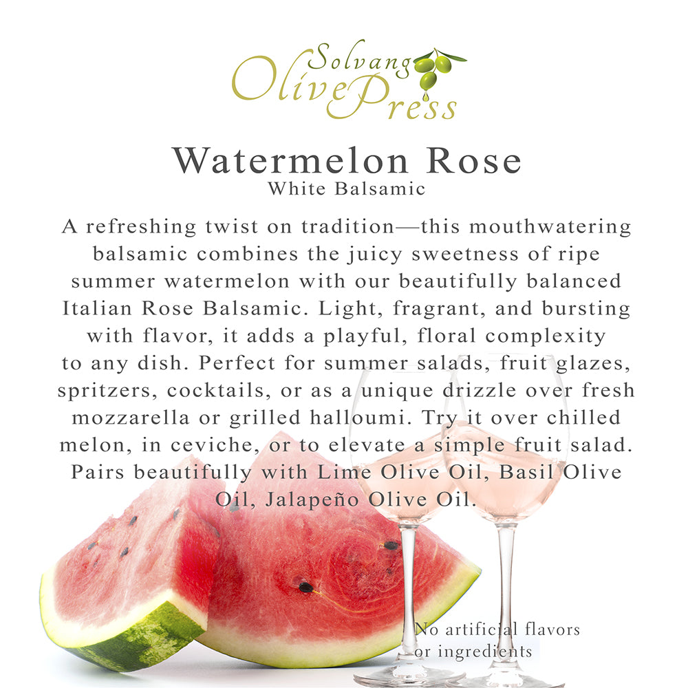 Watermelon Rosé Aged White Balsamic Vinegar