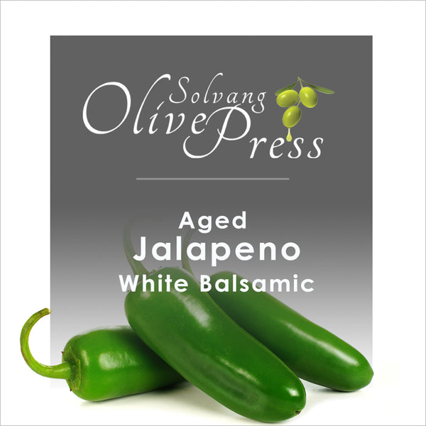 Jalapeno Aged White Balsamic Vinegar Solvang Olive Press