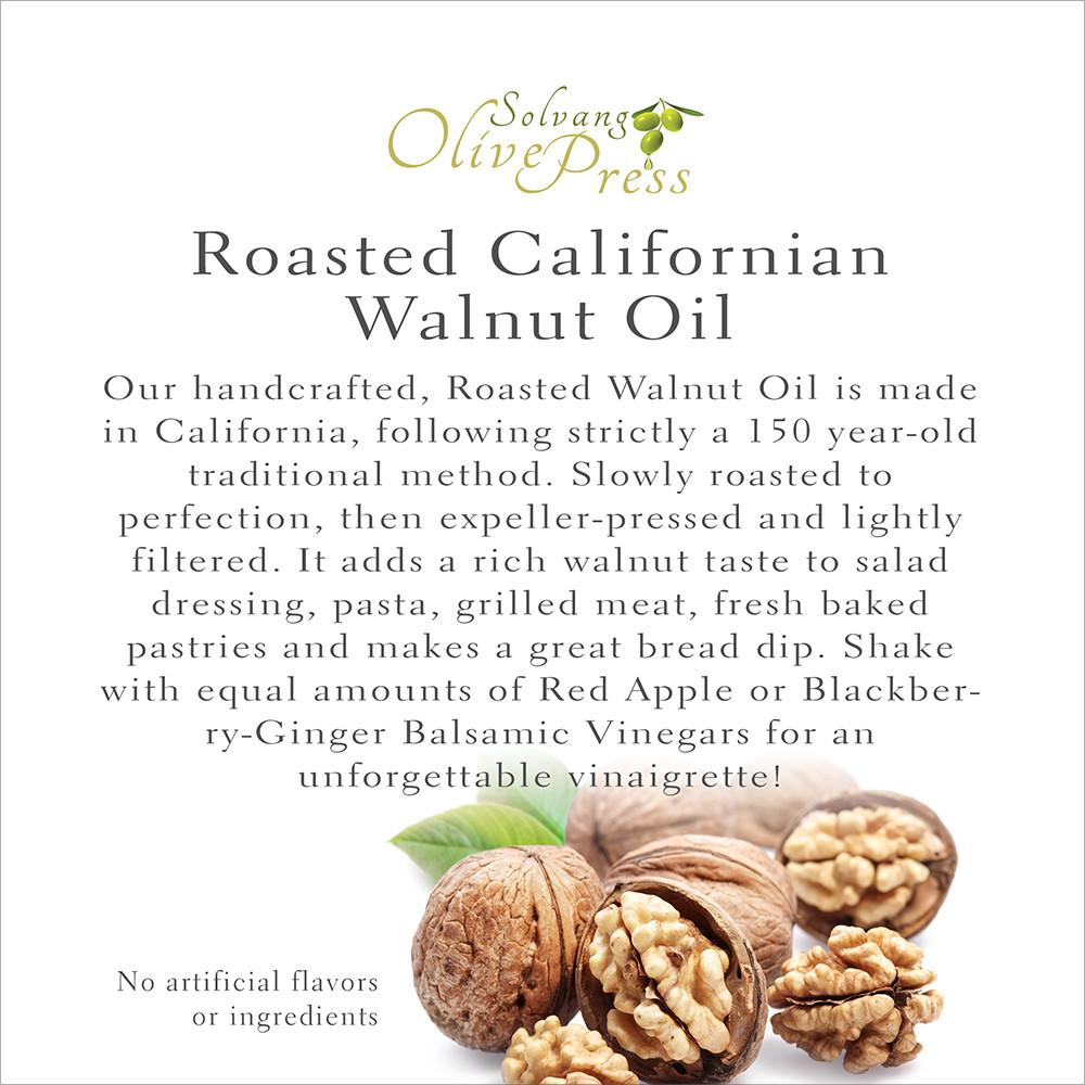 Roasted California Walnut Oil