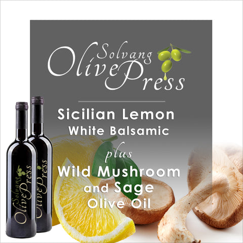 Grapefruit Balsamic Vinegar and Herbs De Provence Olive Oil