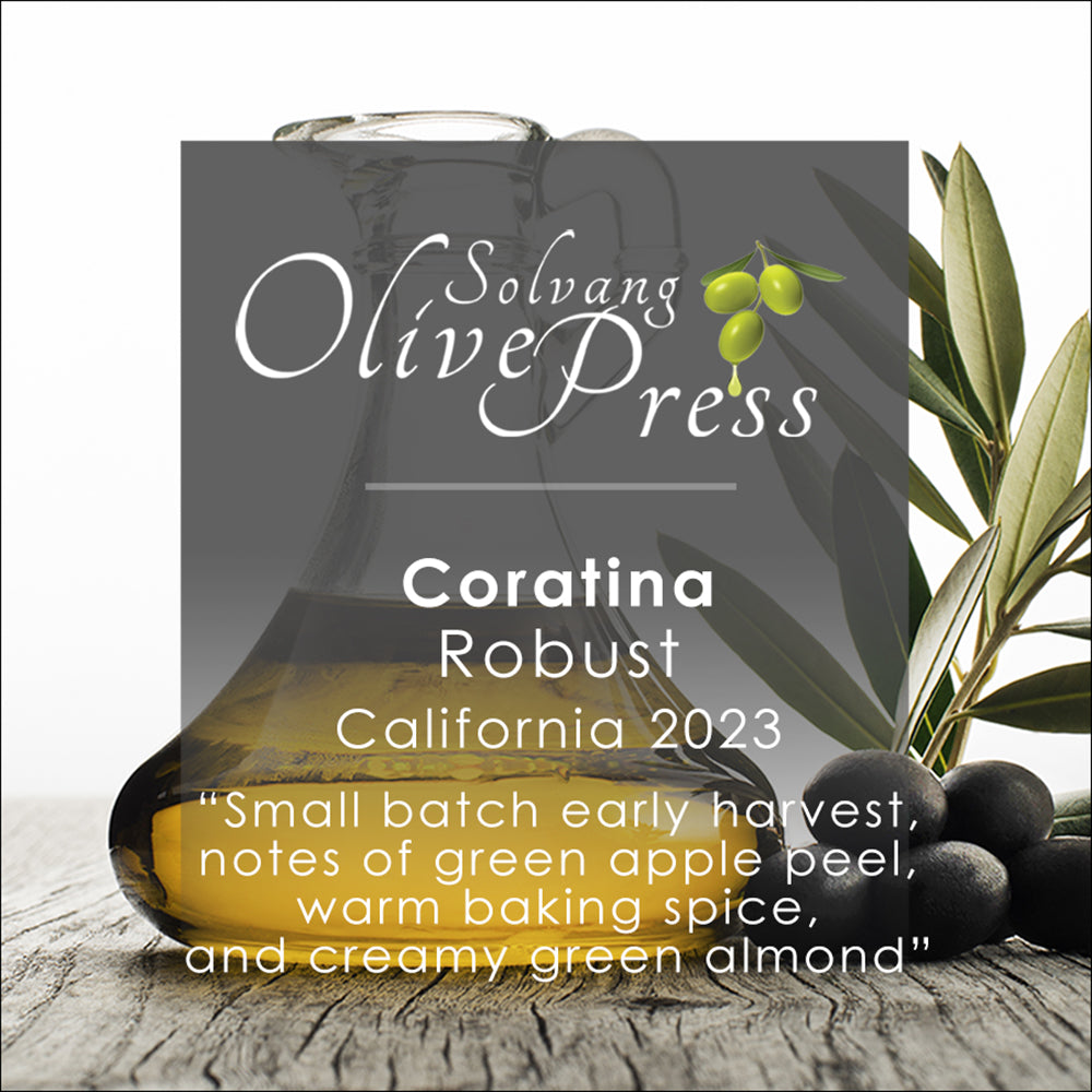 Coratina Premium Extra Virgin Olive Oil, Robust Intensity
