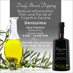 Denissimo Ultra Premium Balsamic and 500+PPM Ultra Premium Extra Virgin Olive Oil