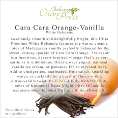 Cara-Cara Orange/Vanilla White Balsamic