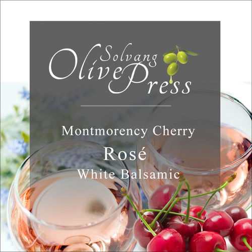 Montmorency Cherry Rosé Aged White Balsamic Vinegar