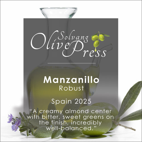 Manzanillo Premium Extra Virgin Olive Oil, Robust Intensity 664ppm