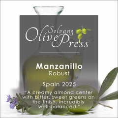 Manzanillo Premium Extra Virgin Olive Oil, Robust Intensity 664ppm