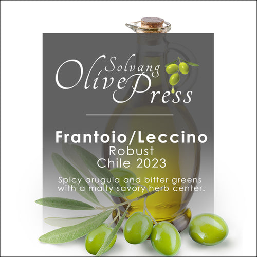 Frantoio/Leccino Premium Extra Virgin Olive Oil, Robust Intensity