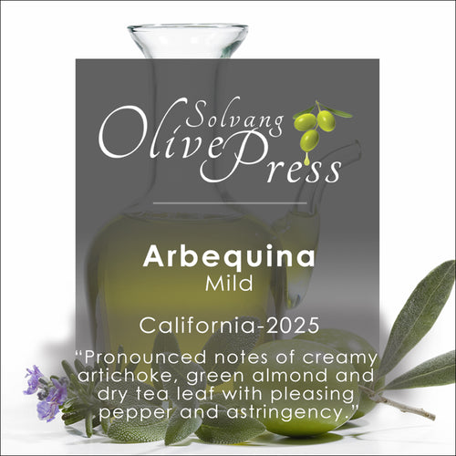 California Arbequina Premium Extra Virgin Olive Oil, Mild Intensity 234ppm