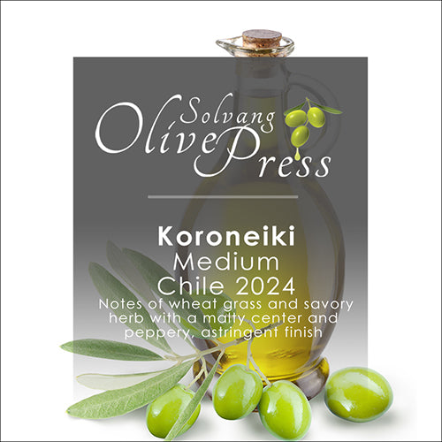 Koroneiki Premium Extra Virgin Olive Oil, Medium Intensity