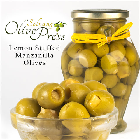 Olives - Gordal Olives Stuffed with Garlic & Red Chile