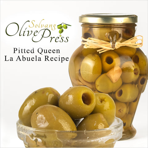 Olives - Gordal Olives Stuffed with Garlic & Red Chile