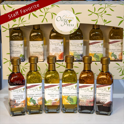 Flavored Olive Oils and Specialty Oils - Set of 6 X 60 ML