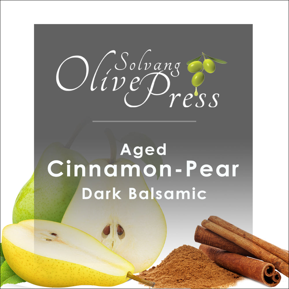 Cinnamon Pear Aged Dark Balsamic Vinegar