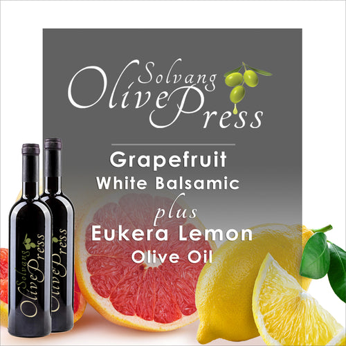 Grapefruit Balsamic Vinegar and Lemon Olive Oil