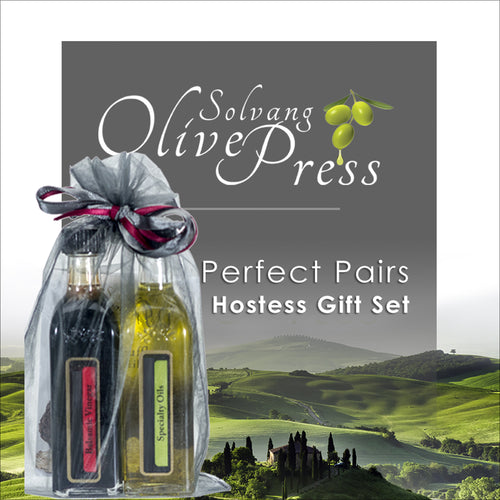 Hostess Gift Set of Olive Oil and Balsamic