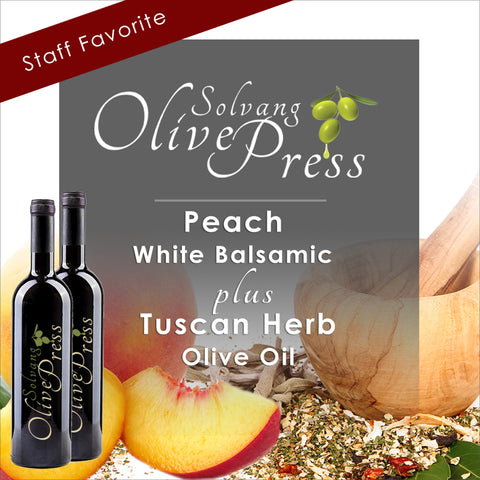 Coconut White Balsamic and Harissa Olive Oil