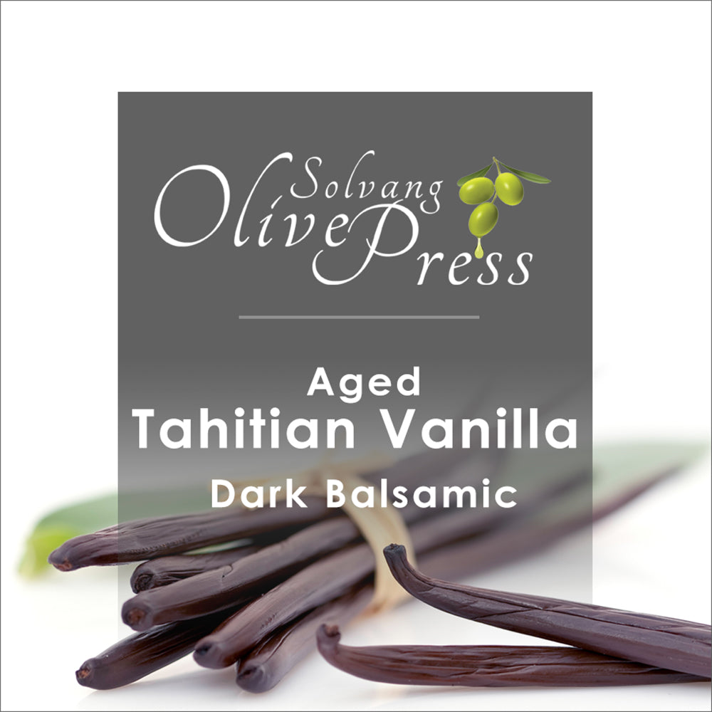 Tahitian Vanilla Aged Dark Balsamic Vinegar