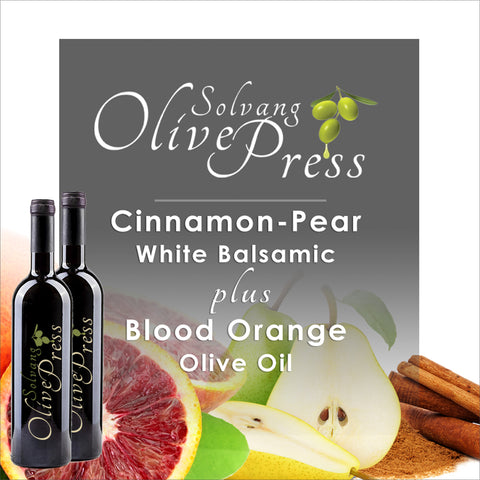 Pomegranate-Quince Balsamic Vinegar and Persian Lime Olive Oil
